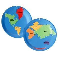 map of 7 continents and 5 oceans
