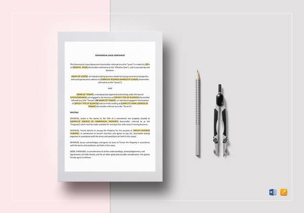 Sample Tenancy Agreement 16 Examples in Word PDF