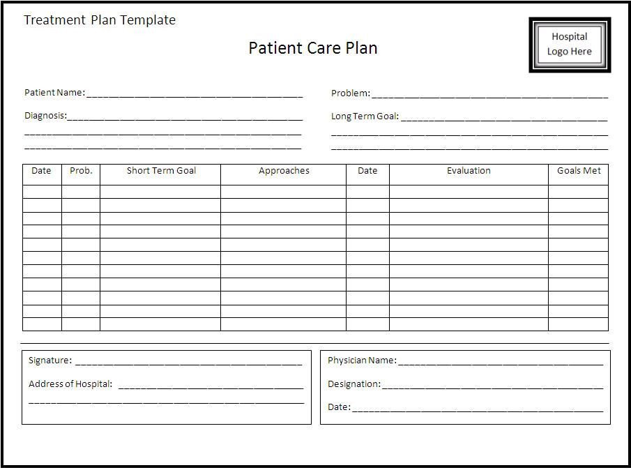 Treatment Plan Template 905×674