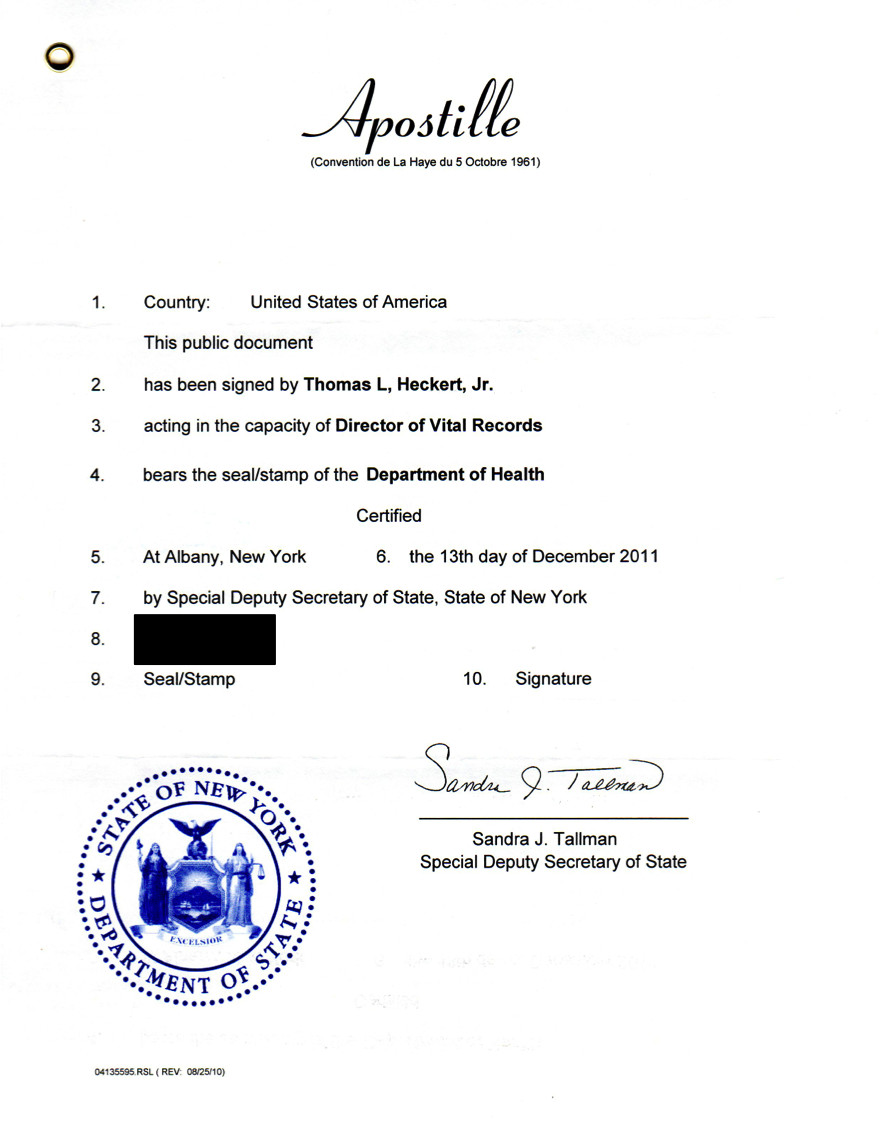 December 2011 – Genealogy and Jure Sanguinis