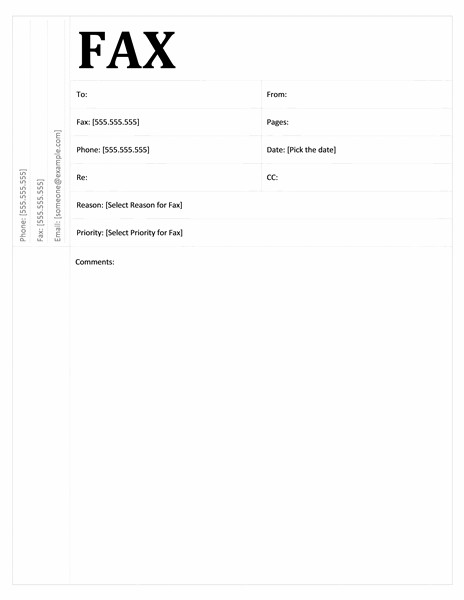 Fax cover sheet Academic design fice Templates