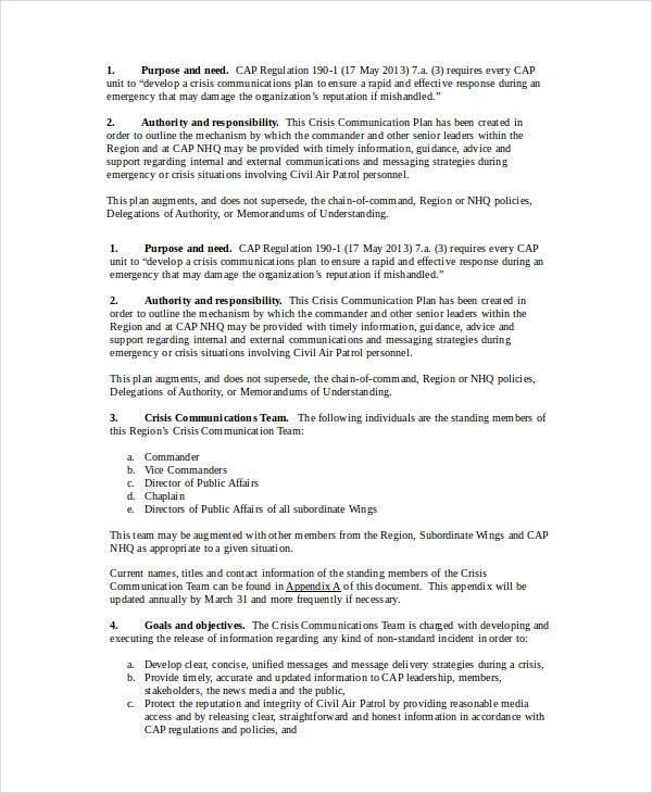 munication Plan 13 PDF Word Documents Download