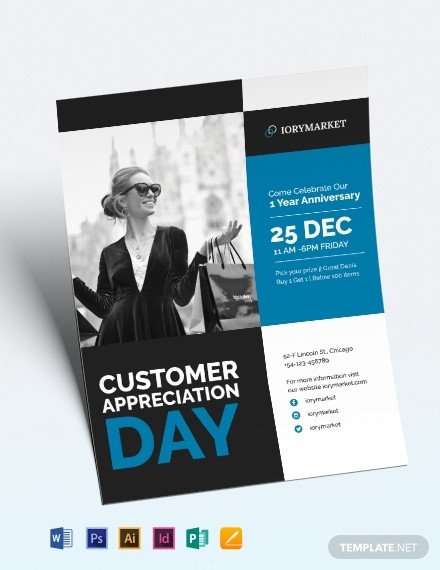 16 Appreciation Flyer Designs & Templates PSD AI