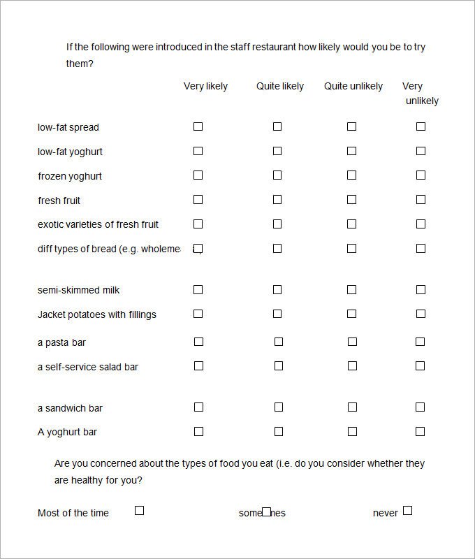 Customer Satisfaction Survey Template 11 Free PDF Word