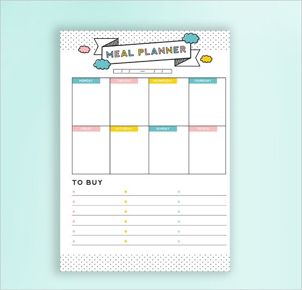 5 Daily Bud Planner Templates Free Sample Example