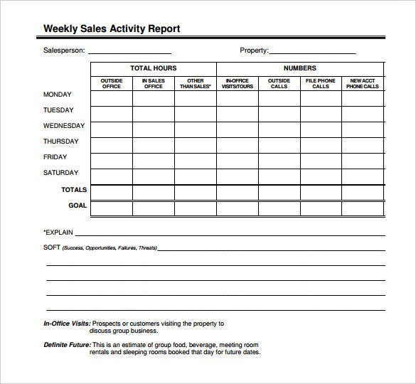 30 Sales Report Templates PDF Excel Word