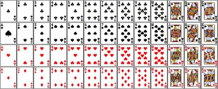 classic playing cards 950×392 pixels