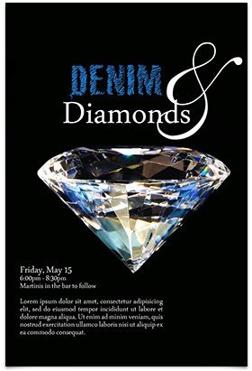 Denim and Diamonds Private Club Marketing 2019