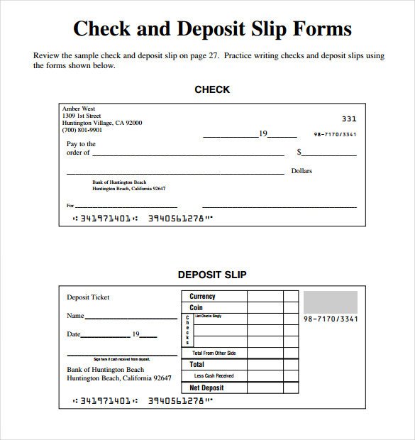 Slip Template 14 Free Word Excel PDF Documents
