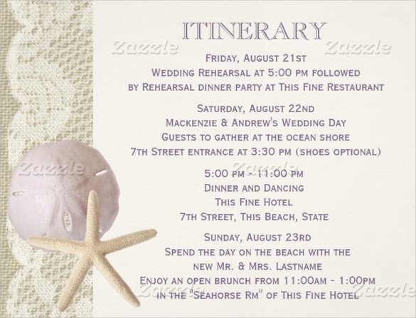 destination wedding itinerary template The Real Reason