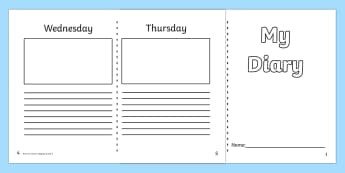 Diary and Journal Templates
