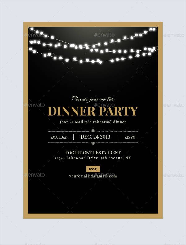 47 Dinner Invitation Templates PSD AI