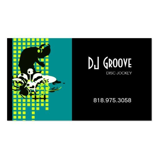 Vinyl Record Business Cards 312 Vinyl Record Business