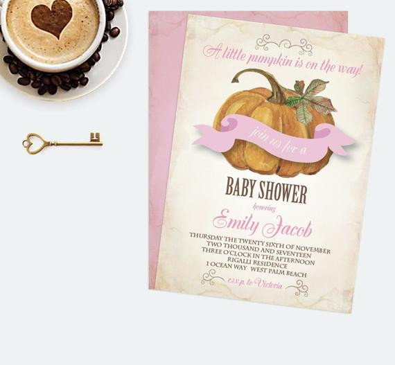 DIY Baby Shower Invitation Editable Text MS Word Template