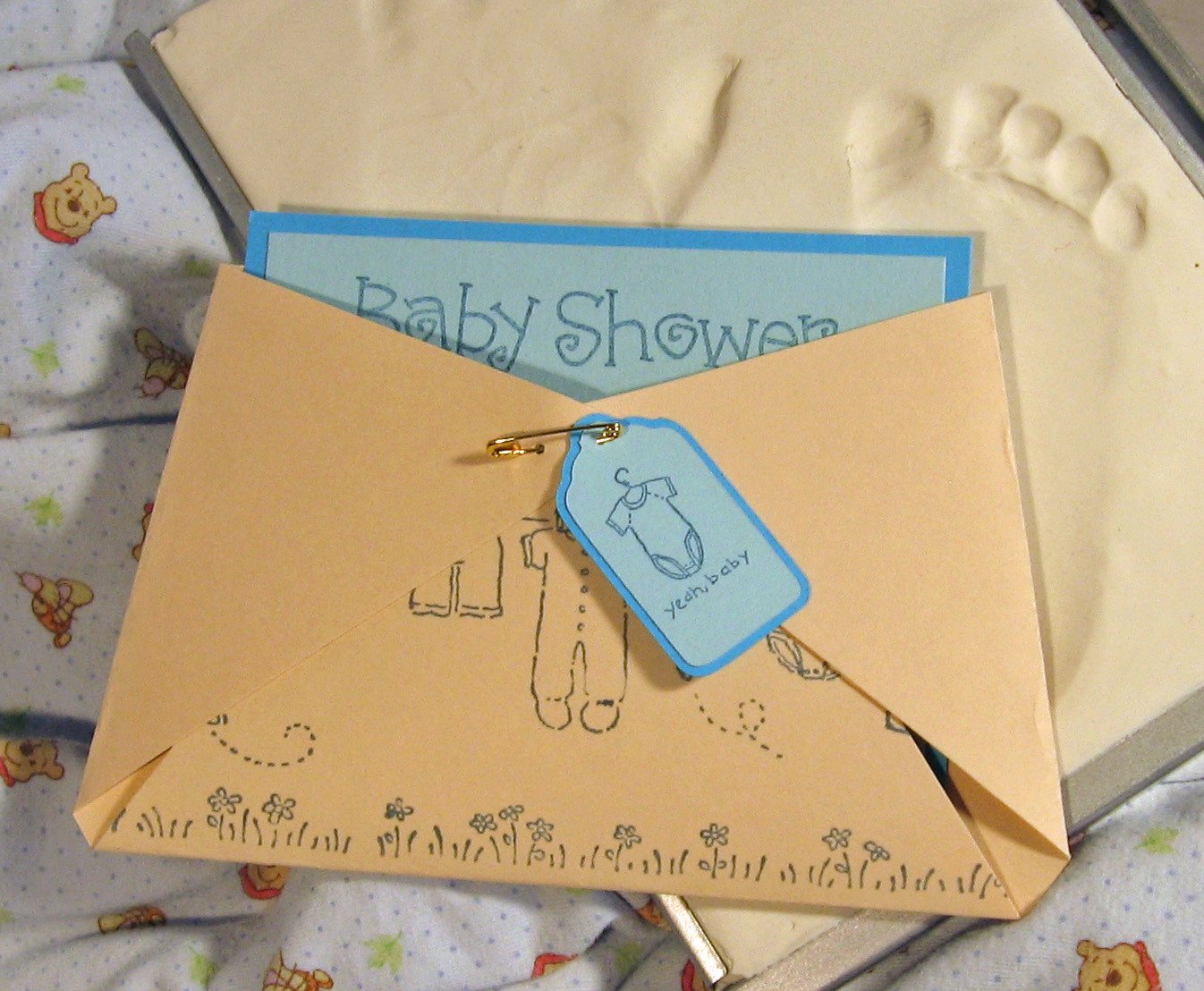 DIY kinda girl Baby shower invites