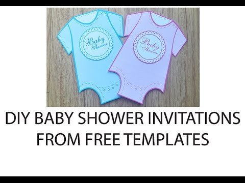 esie Baby Shower Invitations DIY