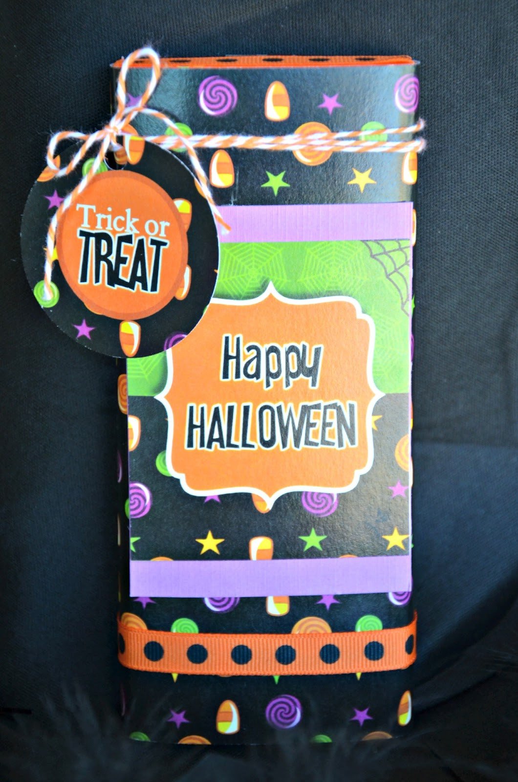 DIY Halloween Candy Bar Wrappers Party Ideas