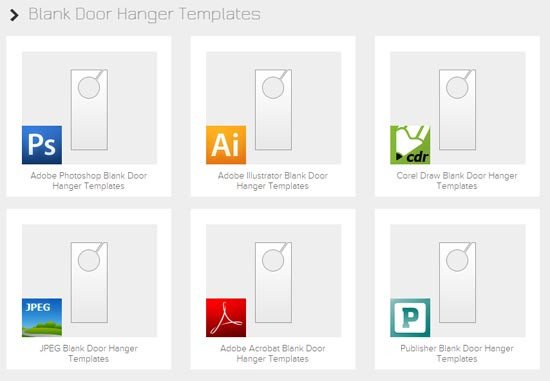 15 Best Free Door Hanger Templates & Design Ideas