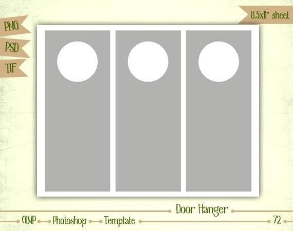Door Hangers By Hanger Designs Psd Free Design Template