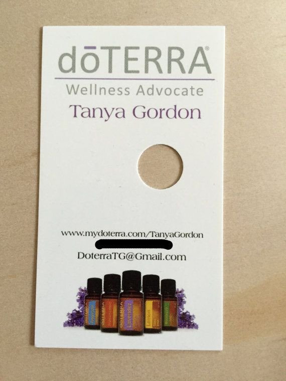 10 best Doterra Business Cards images on Pinterest