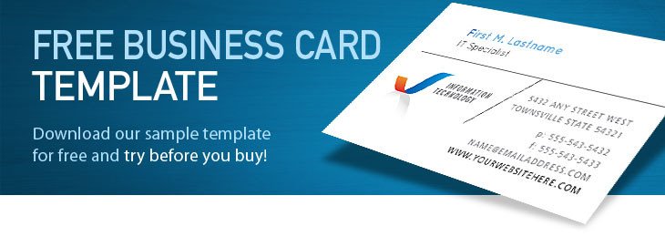 17 Business Cards Templates Free Downloads Free