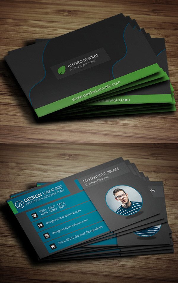 Free Business Cards PSD Templates Mockups