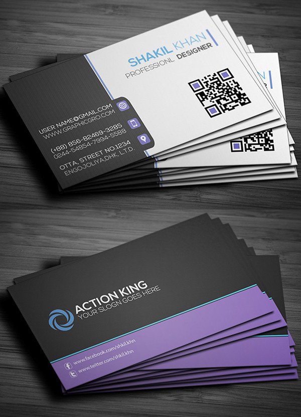 Free Business Cards PSD Templates Print Ready Design