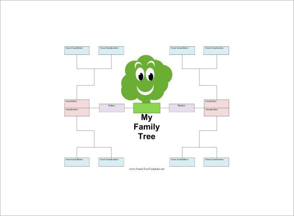 18 Family Tree Template For Kids DOC Excel PDF