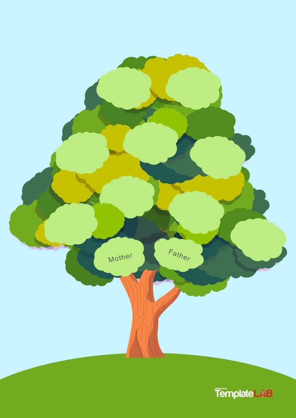 50 Free Family Tree Templates Word Excel PDF