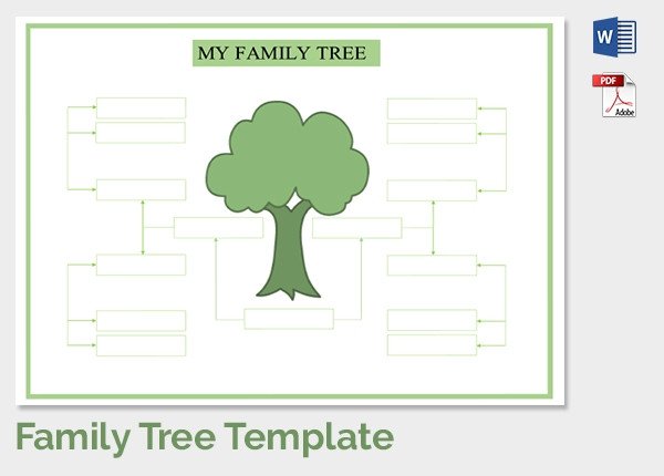 Family Tree Template 37 Free Printable Word Excel PDF