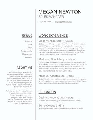 125 Free Resume Templates for Word [Downloadable] Freesumes