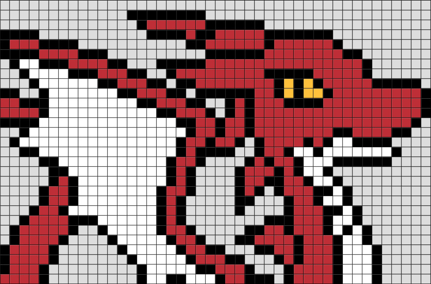 Dragon Pixel Art – BRIK