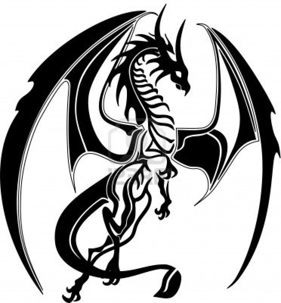 Dragon To Trace ClipArt Best