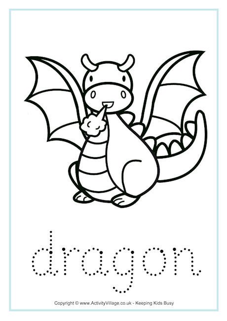Dragon Word Tracing