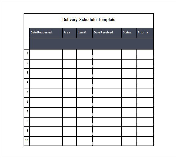 trucking schedule template Joselinohouse