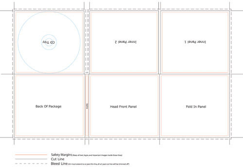 22 of CD Cover Size Template