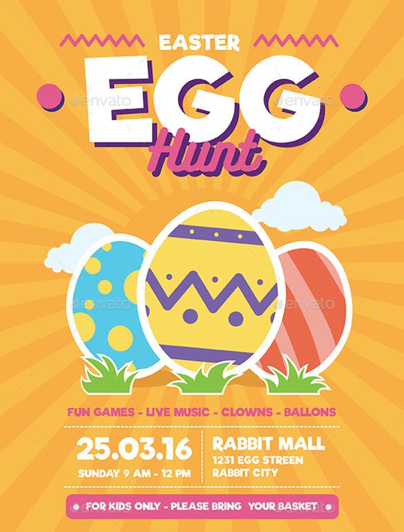 31 Easter Flyers Free PSD AI Vector EPS Format
