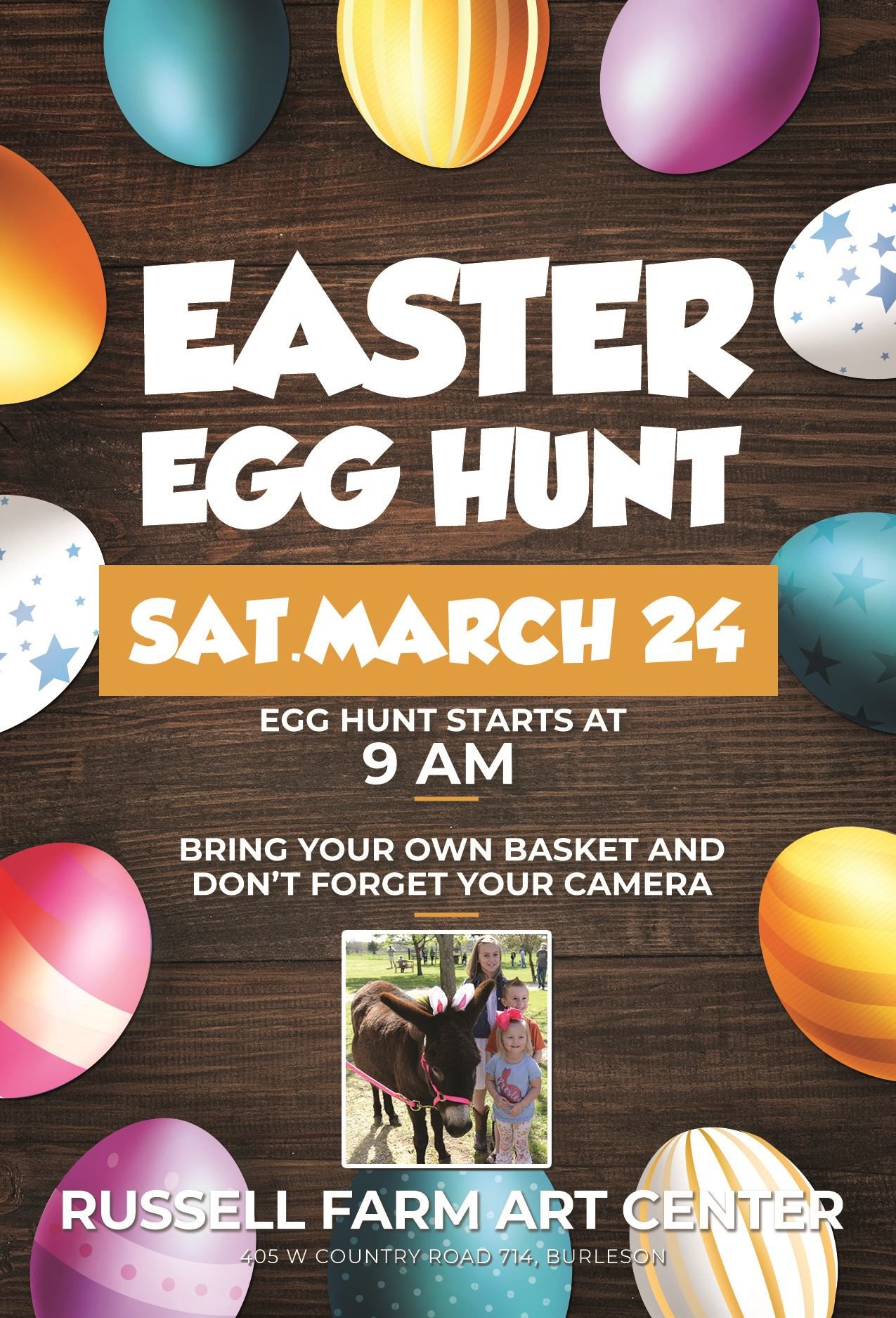 Easter Egg Hunt at Russell Farm