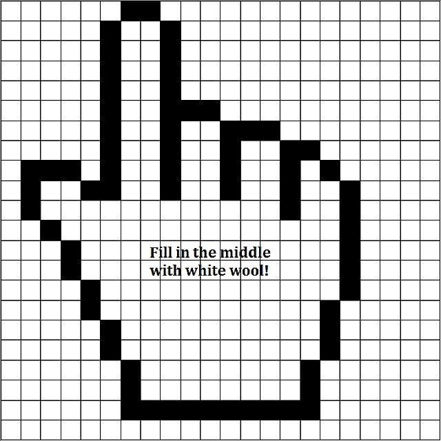 Simple Pixel Art 1 Mouse Cursor Minecraft Blog