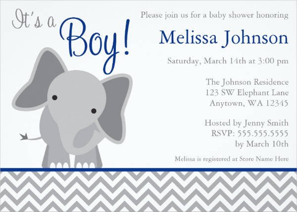 11 Baby Shower Invitation Templates Download