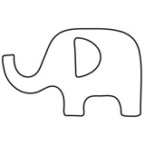 Elephant Heart Felt Garland – rapunzelly