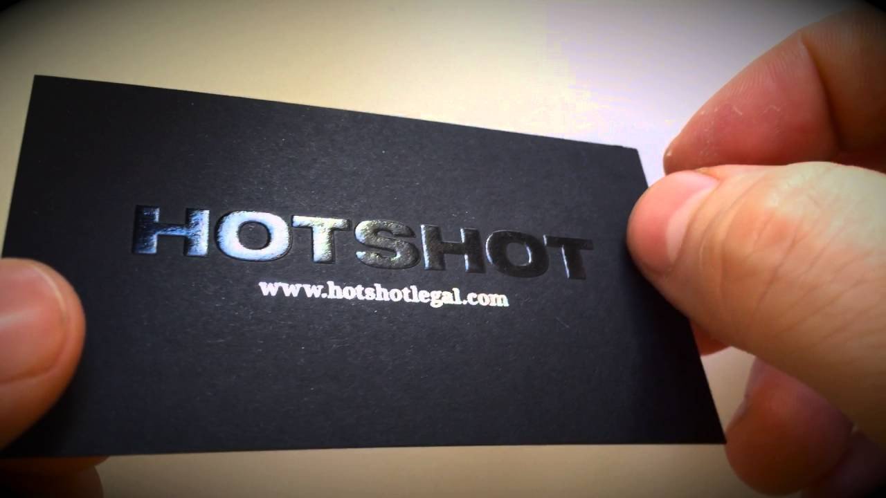 Foil Embossed Business Cards