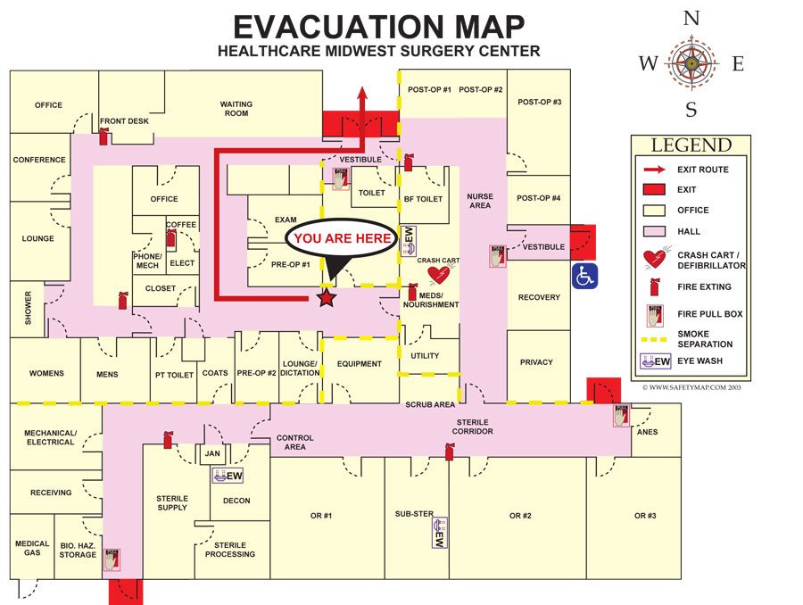 Wel e to Safetymap building evacuation maps