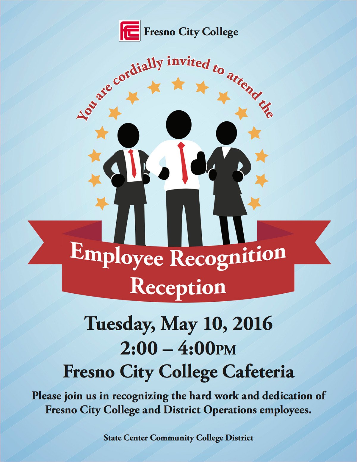 Employee Recognition Reception Flyer on Behance