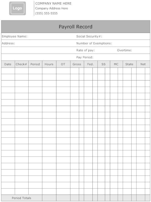 payroll form templates Google Search