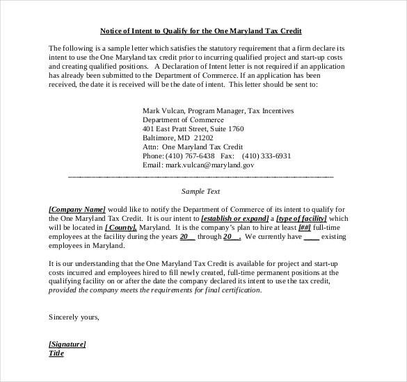 31 Letter of Intent for a Job Templates PDF DOC