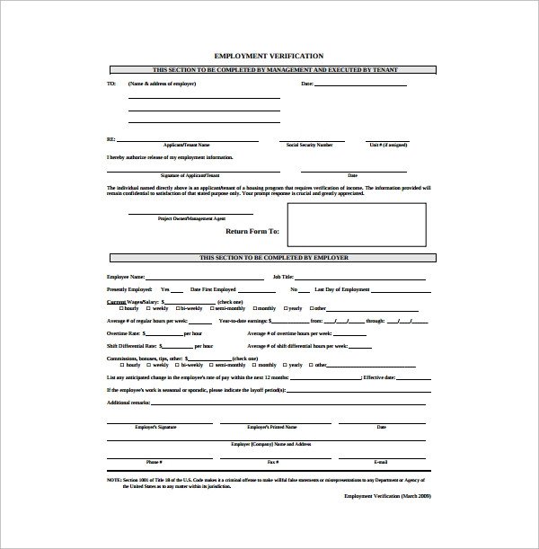 Sample Employment Authorization Form 4 Free Documents