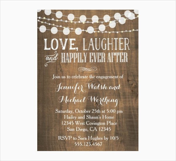 14 Engagement Party Invitations PSD AI Vector EPS
