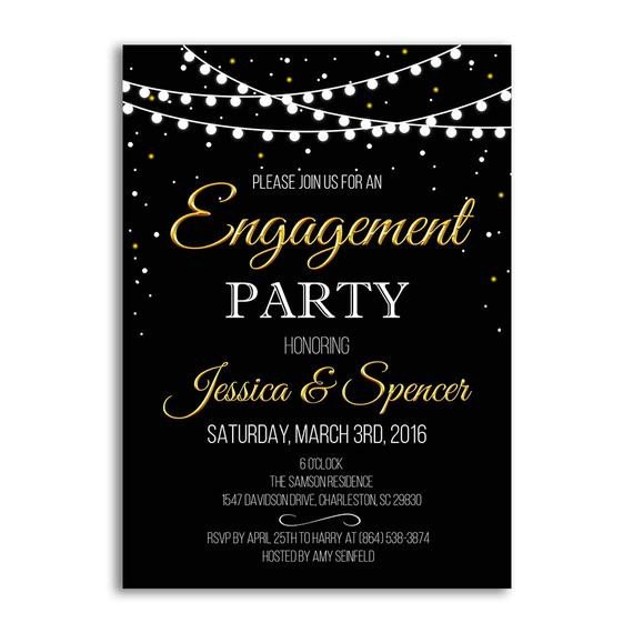Engagement Party Invitation Engagement Party Ideas Wedding