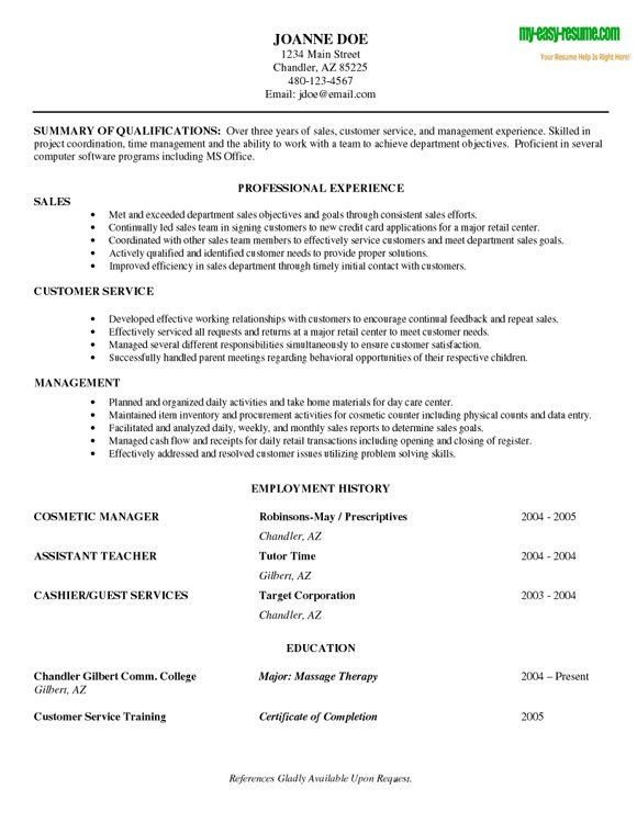 entry level resume sample functional resume